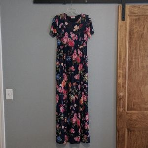 Pink Lily Maxi Dress